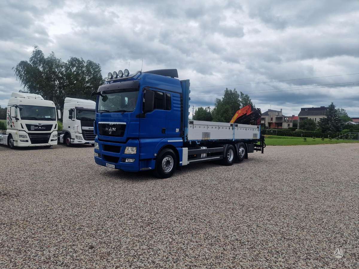 MAN TGX 26.440  GERMANY, с краном