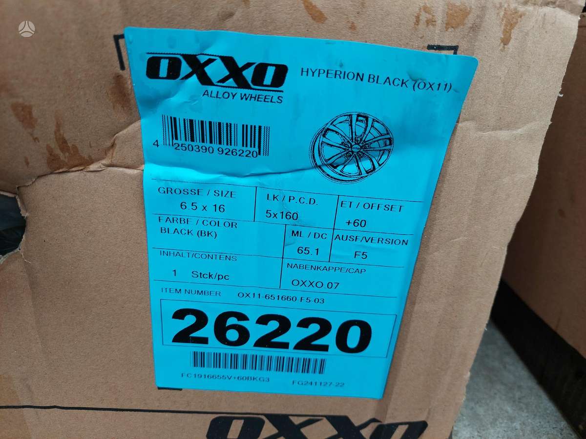 OX Wheels Ford Tranzit, легкосплавные , R16