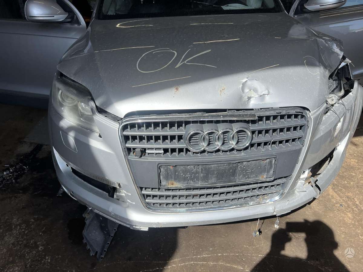Audi Q7 rezerves daļās. Variklio kodas bug