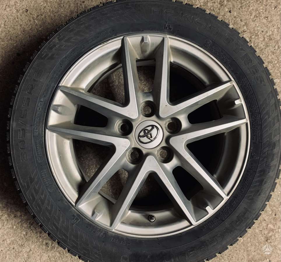 Toyota ZIEMINIS KOMPL., легкосплавные , R16