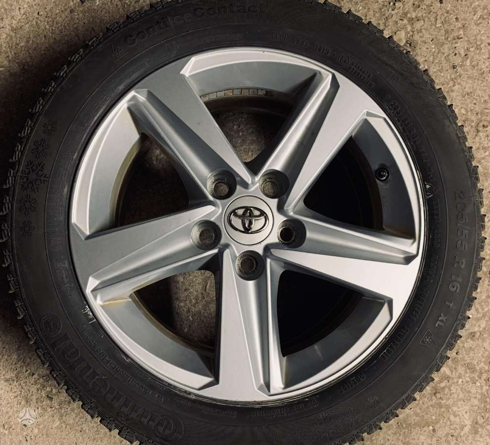 Toyota ZIEMINIS KOMPL.❄️❄️❄️, light alloy, R16