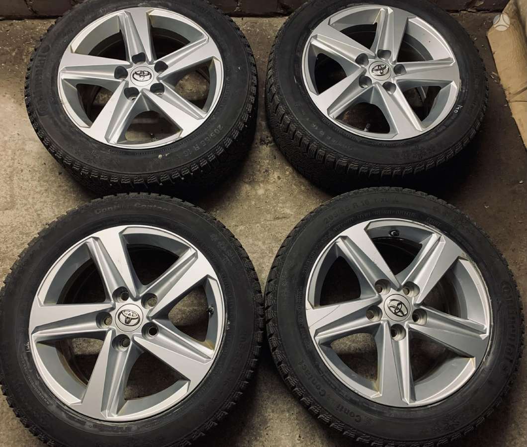 Toyota ZIEMINIS KOMPL.❄️❄️❄️, light alloy, R16
