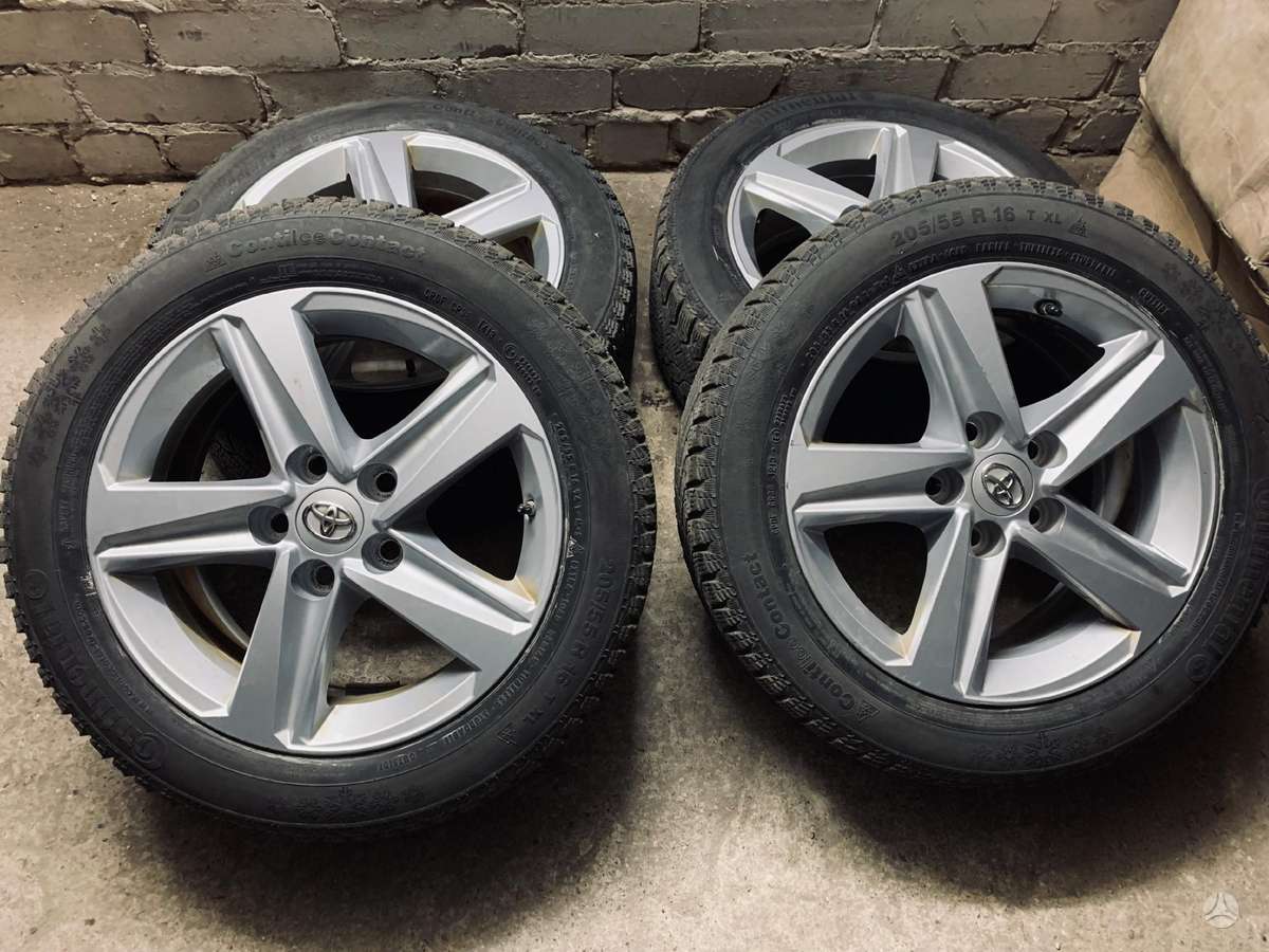 Toyota ZIEMINIS KOMPL.❄️❄️❄️, light alloy, R16