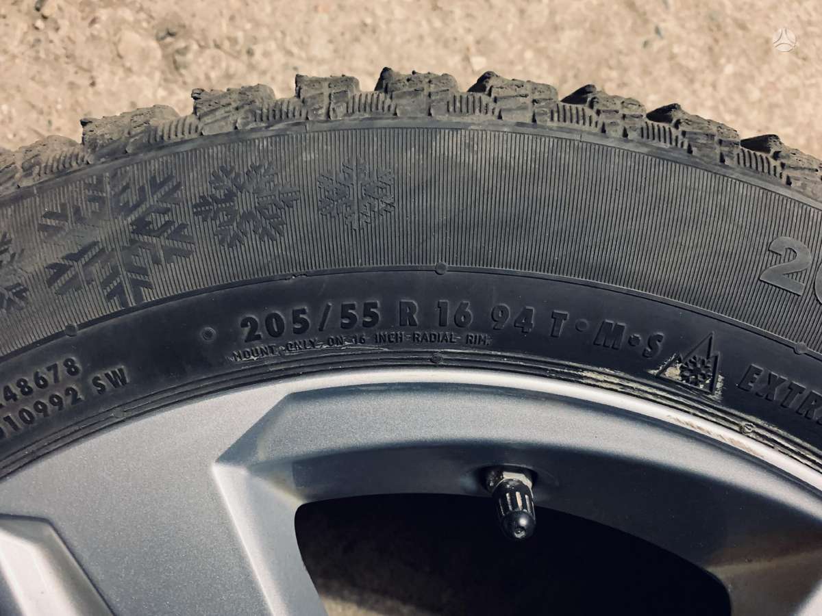 Toyota ZIEMINIS KOMPL.❄️❄️❄️, light alloy, R16