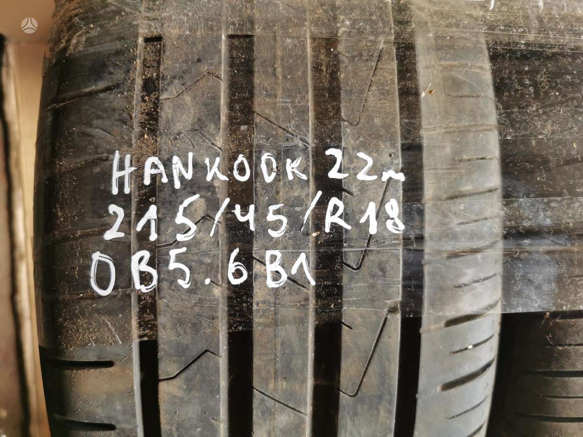 Hankook, summer 215/45 R18