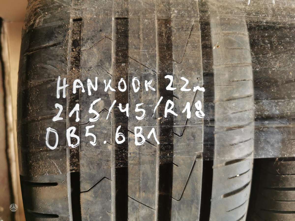 Hankook, vasarinės 215/45 R18