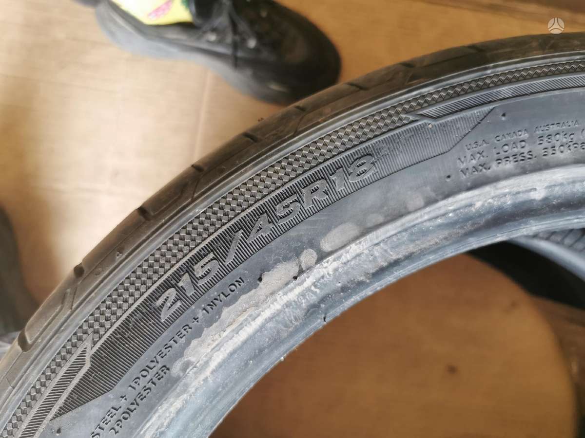 Hankook, летние 215/45 R18