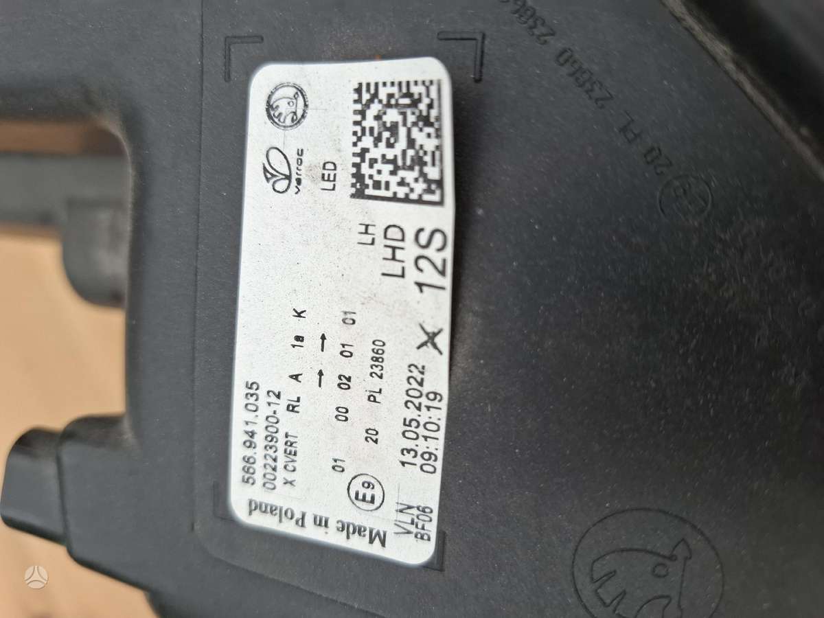 Skoda Kodiaq, 566941035, lights