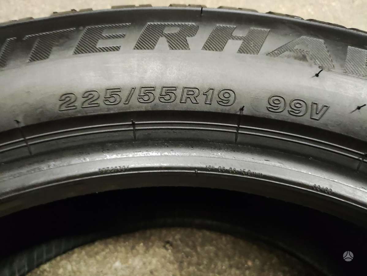 Firestone Winter Hawk 4 apie 9mm, winter 225/55 R19