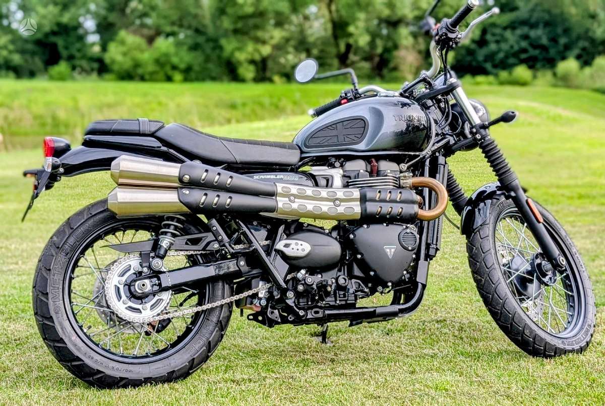 Triumph Scrambler 900cc, street / classic