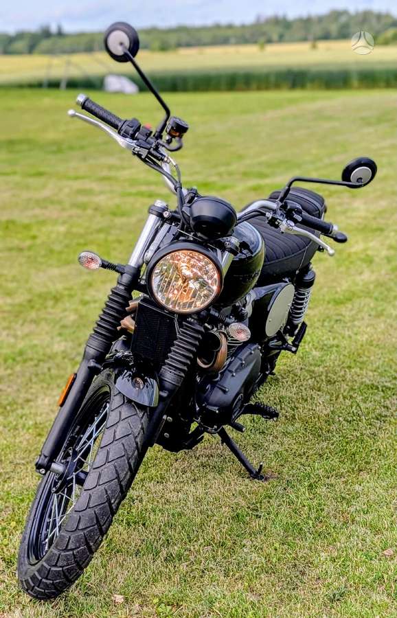 Triumph Scrambler 900cc, street / классические