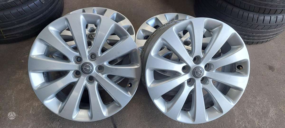 Opel, light alloy, R17