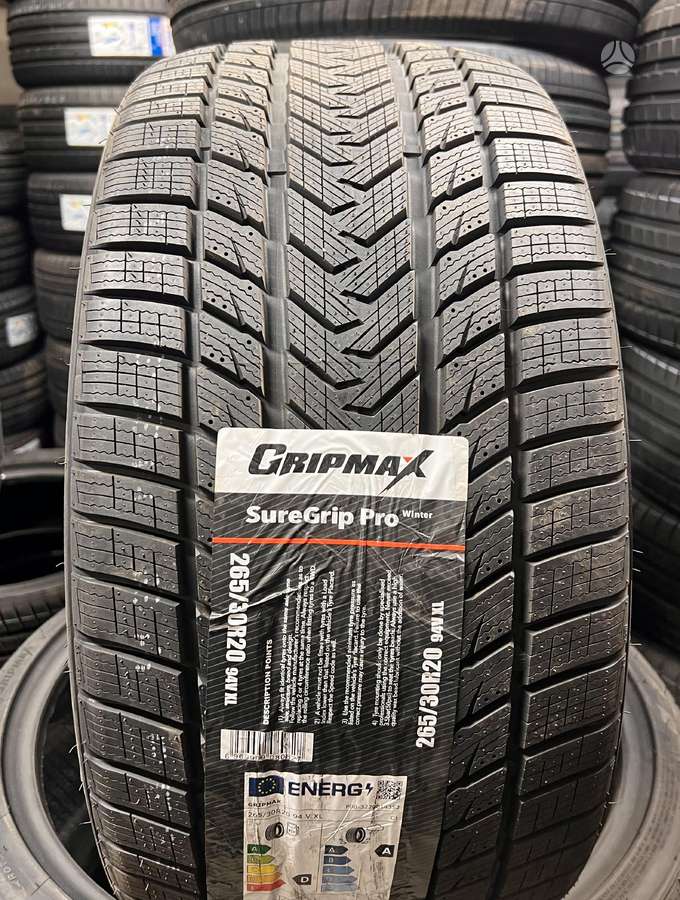 Gripmax, žieminės 265/30 R20
