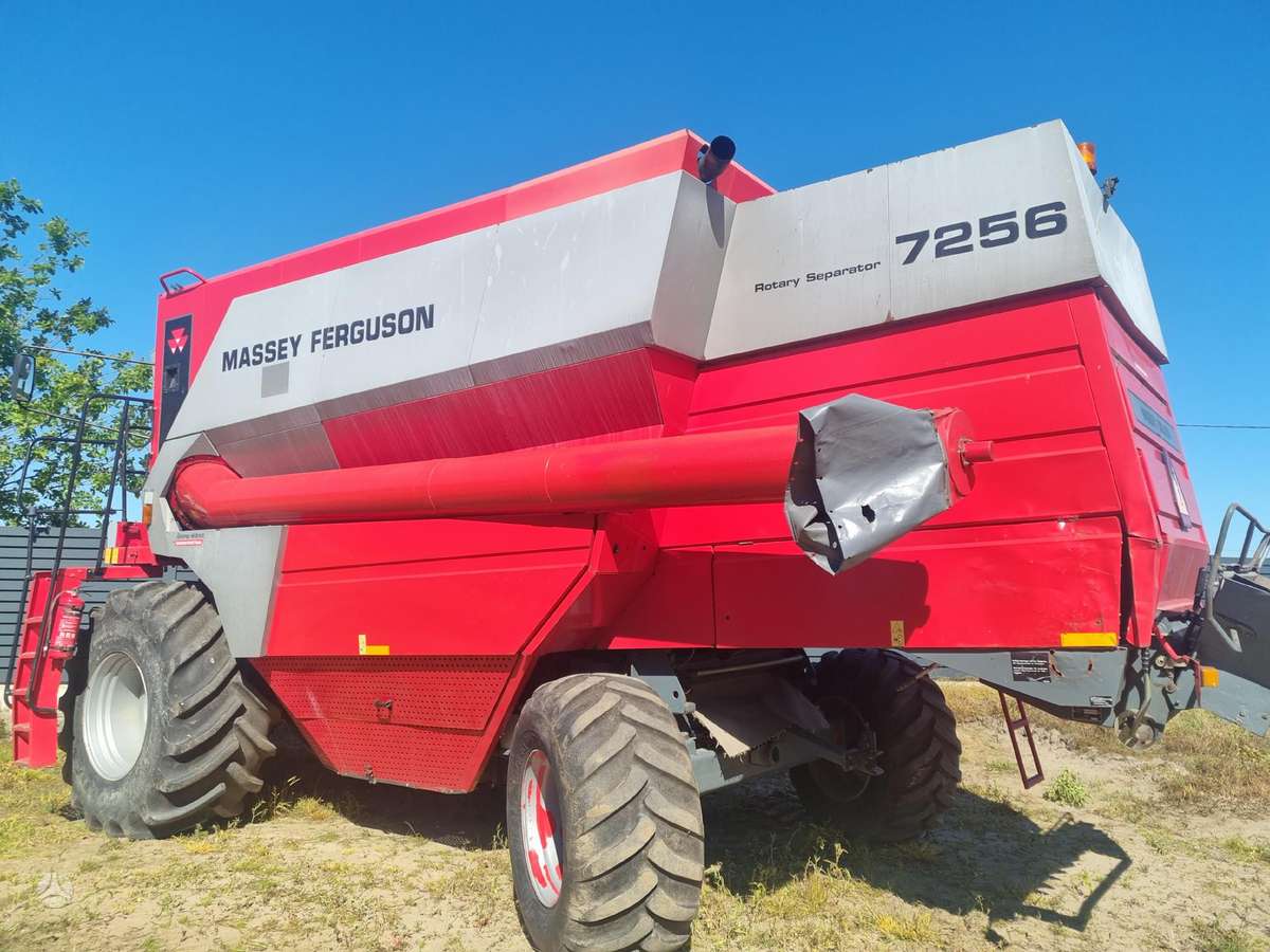 Massey Ferguson 7256, комбайны
