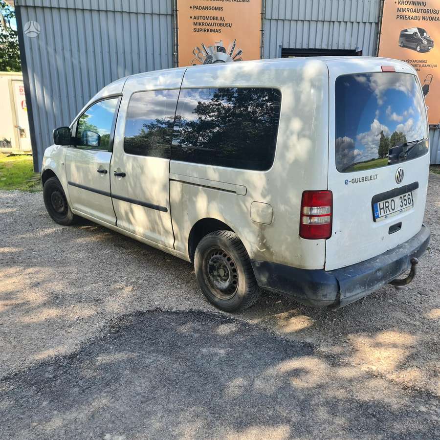 Volkswagen Caddy по частям. Europa dalimis