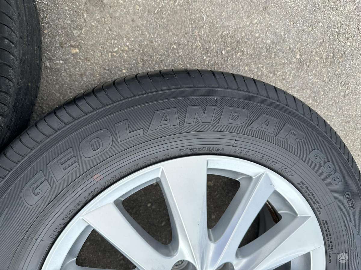Mazda Originalūs džipo Mazda, light alloy, R17