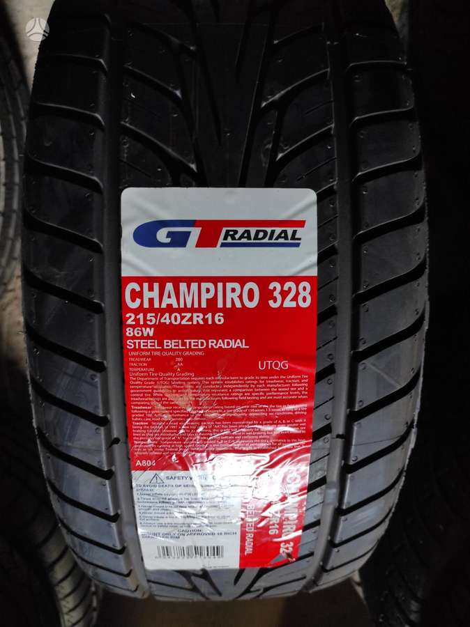 GT Radial, летние 215/40 R16
