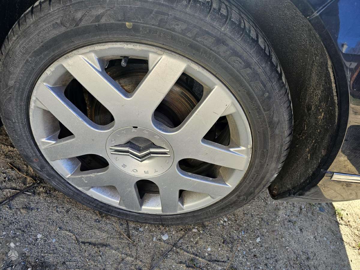 Citroen C6, UHZ, dalimis