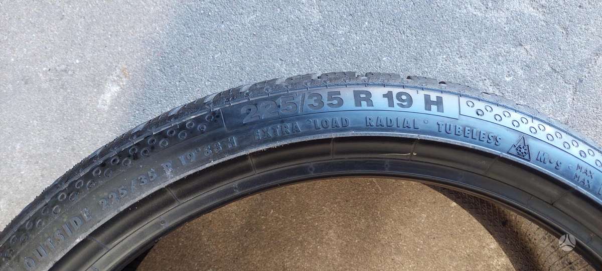 Continental, winter 225/35 R19