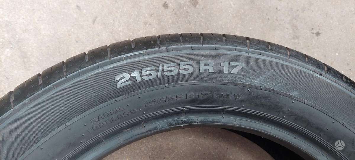 Continental, summer 215/55 R17
