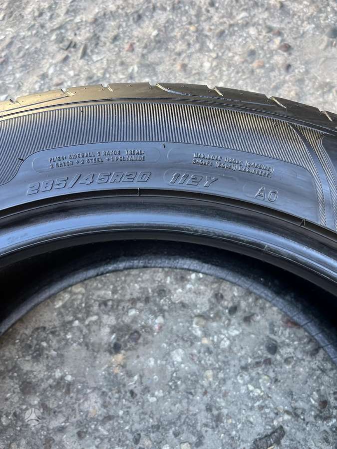 Goodyear EagleF1 Asymmetric 2 4x4, vasarinės 285/45 R20