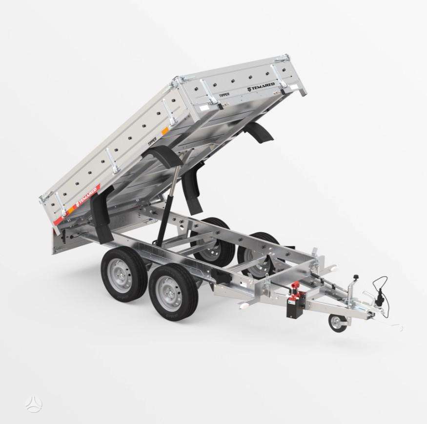 TEMARED Tipper 2515/2 ALU, passenger car trailers