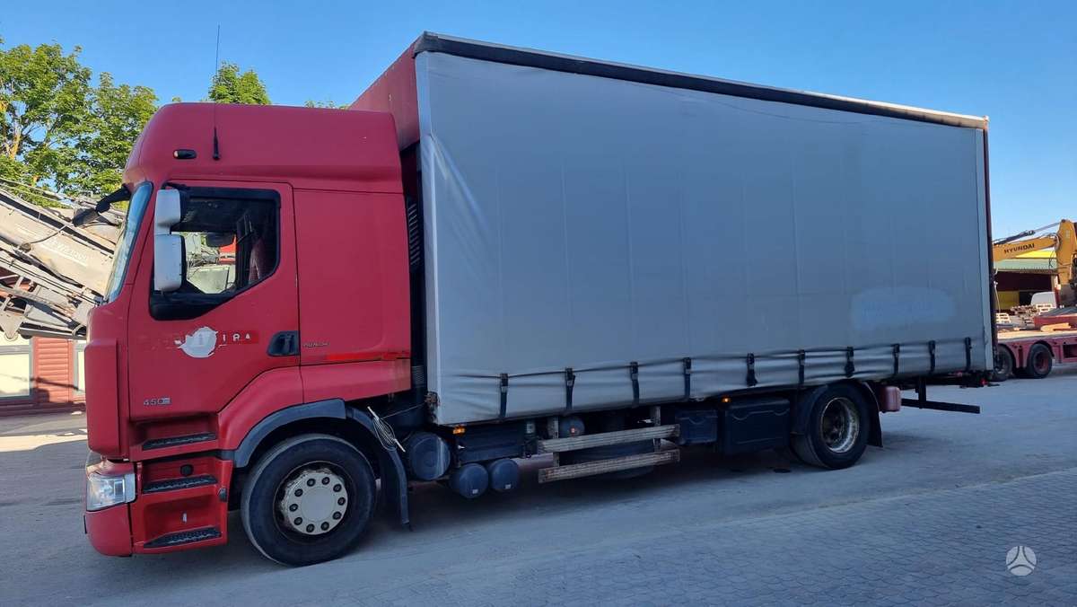 Renault 450.19, бортовые с тентом