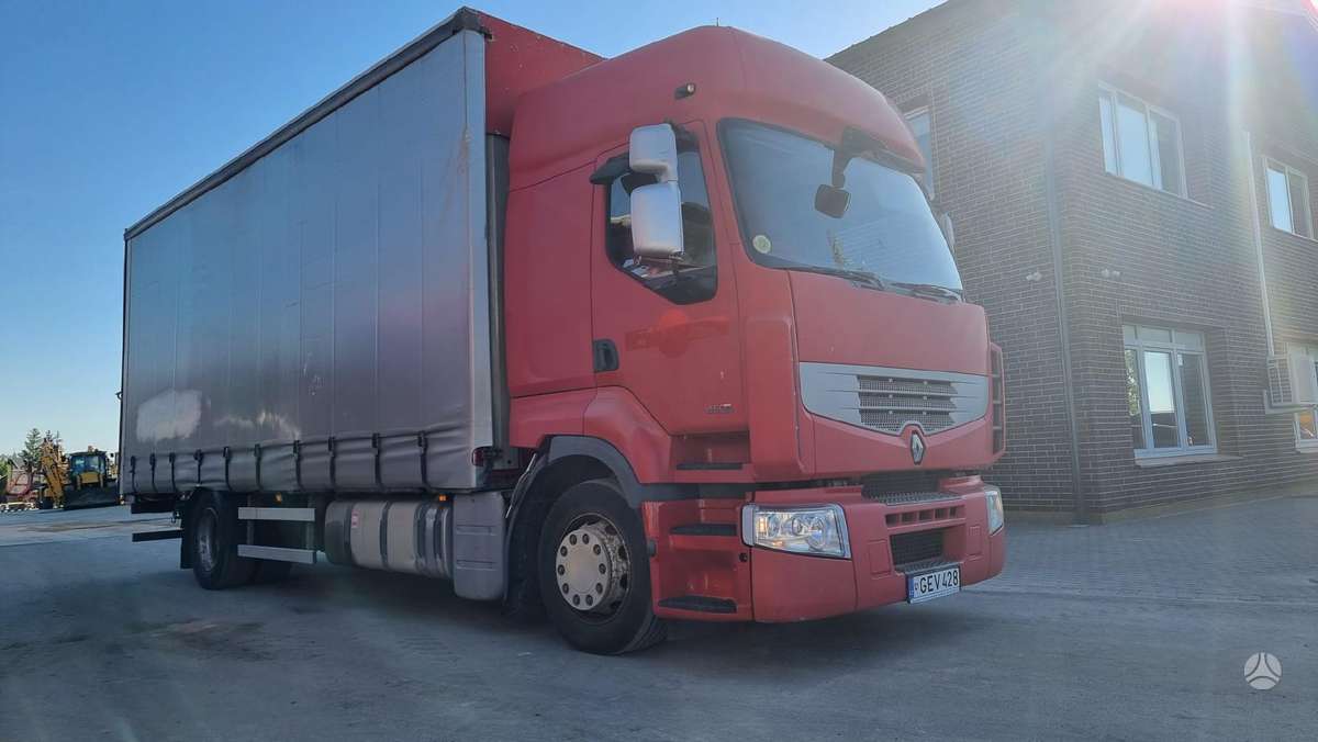 Renault 450.19, bortiniai su tentu