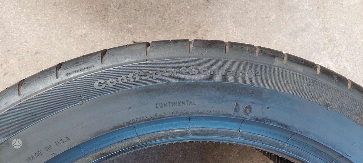 Continental, summer 255/45 R20