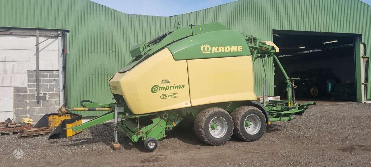 Krone Comprima CV210, presai