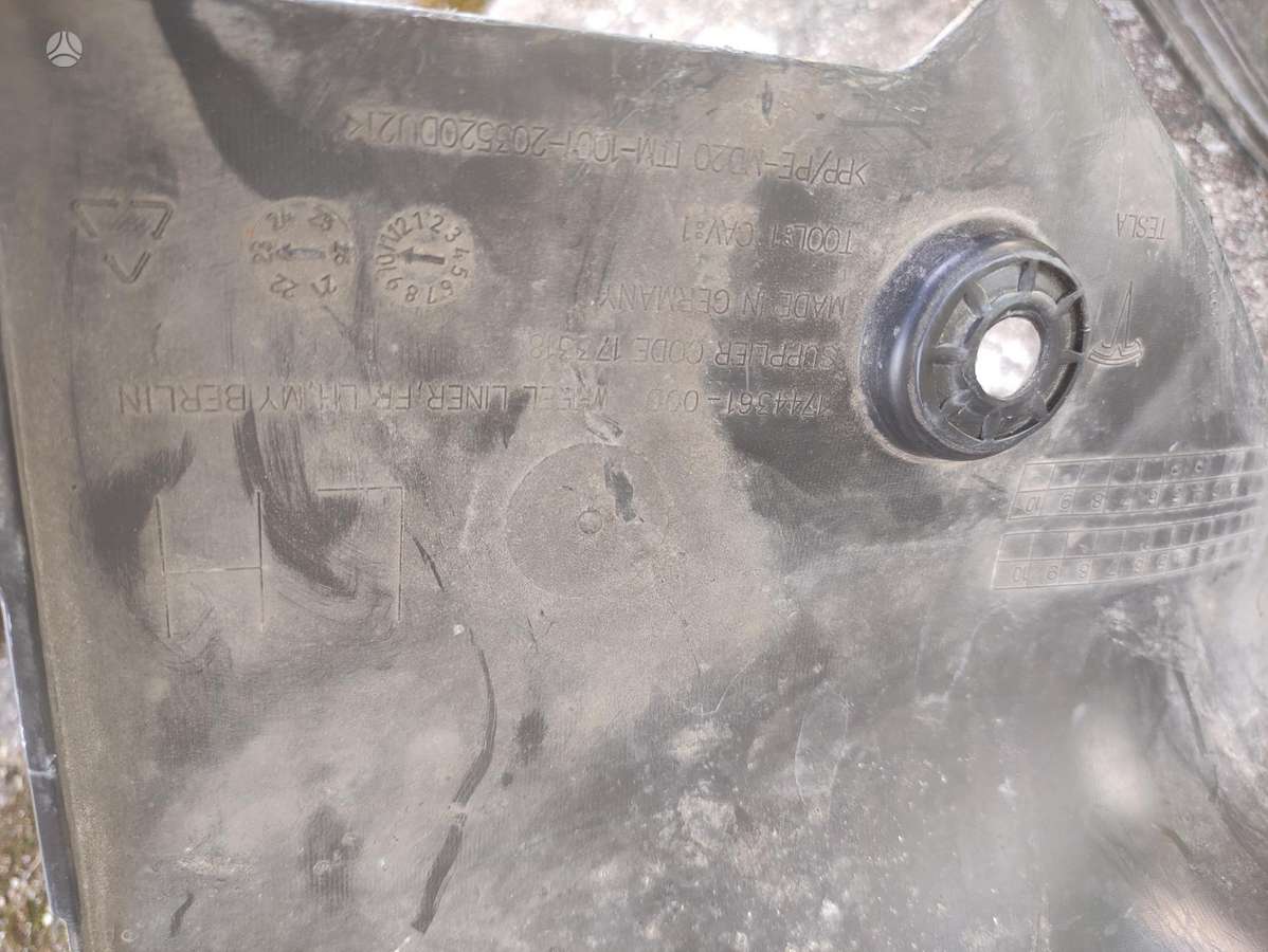 Tesla Model Y body parts