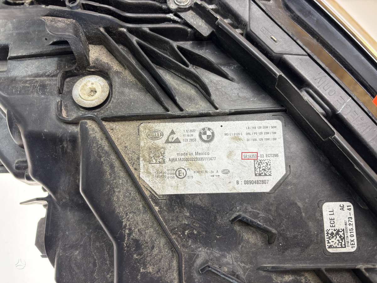 BMW 3 serija, 5A1A353, Cen26811