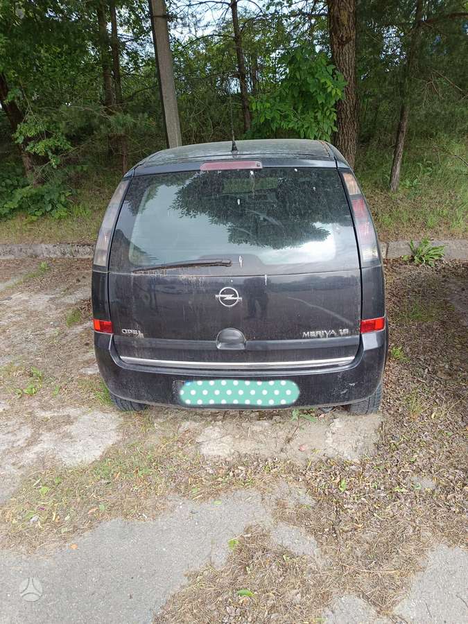 Opel Meriva kėbulo dalys