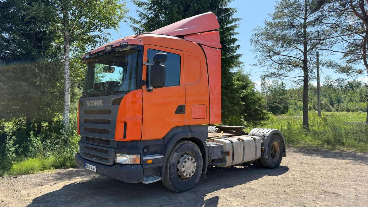 Scania R420, cab-chassis trucks