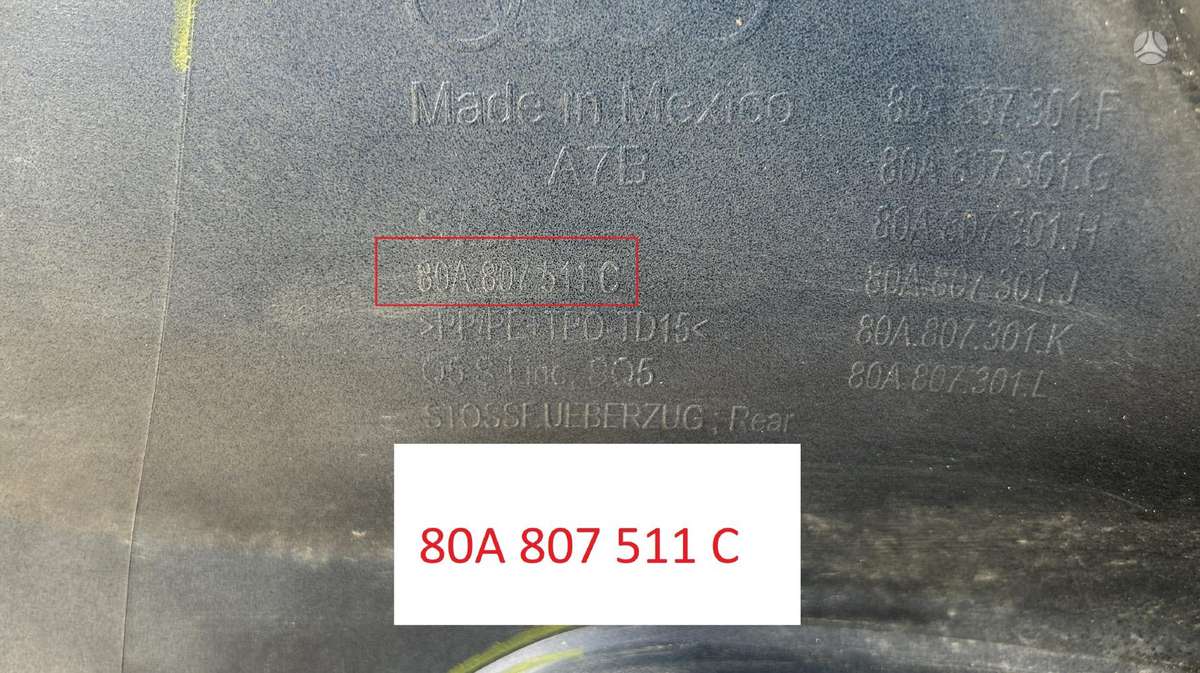Audi Q5, 80A807511C, Cen26283