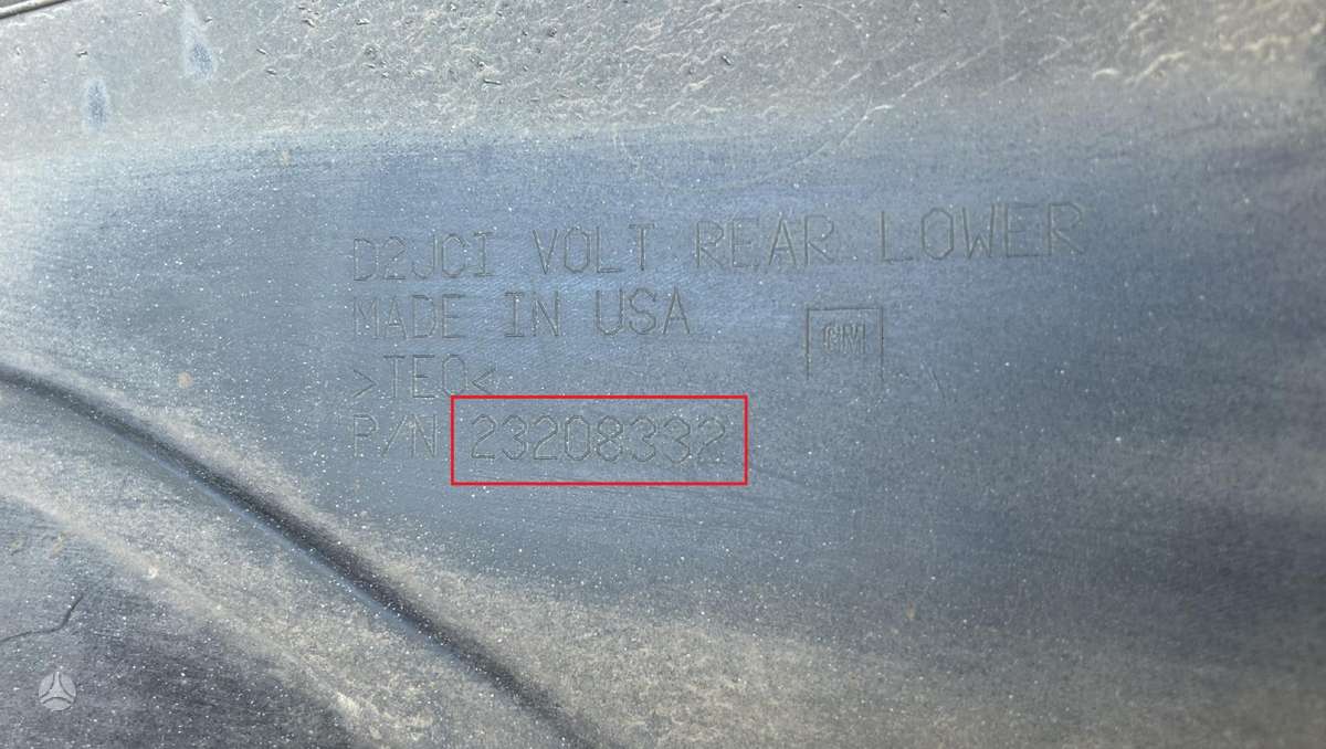 Chevrolet Volt, 23208332, Cen26311