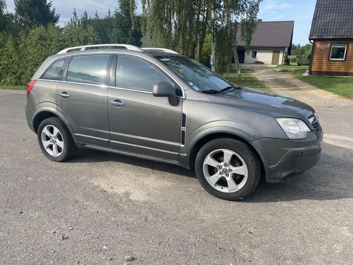 Opel Antara, Kapotas, kėbulo dalys