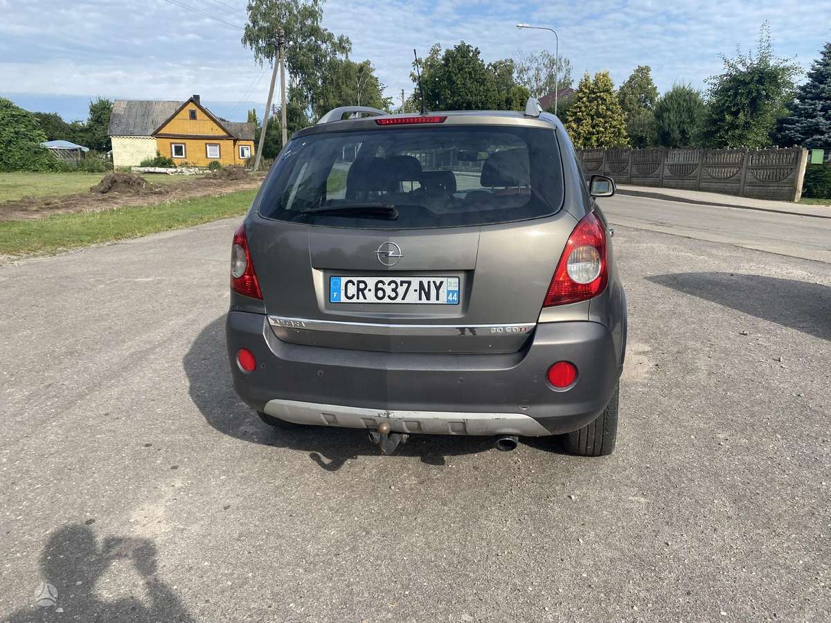 Opel Antara, Kapotas, детали кузова