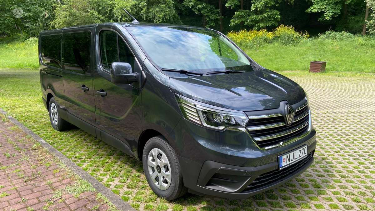 Renault Trafic, пассажирский микроавтобус
