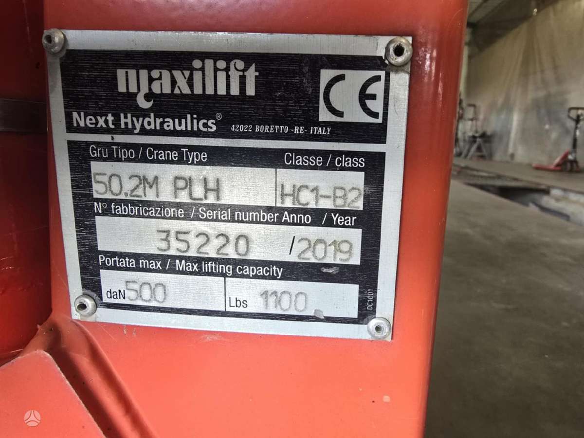 -Kita- Maxulift 50.2M PLH, cranes / grapples