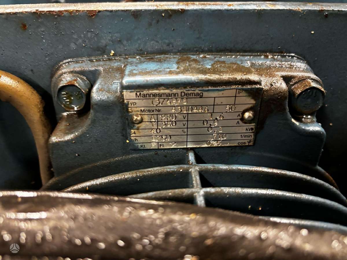 Demag 2,5t, vertikalūs keltuvai