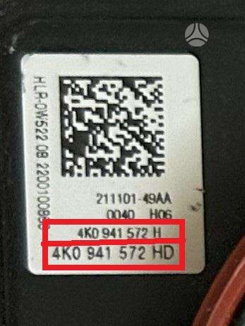 Audi Q5, 4K0941572HD, Cen27058