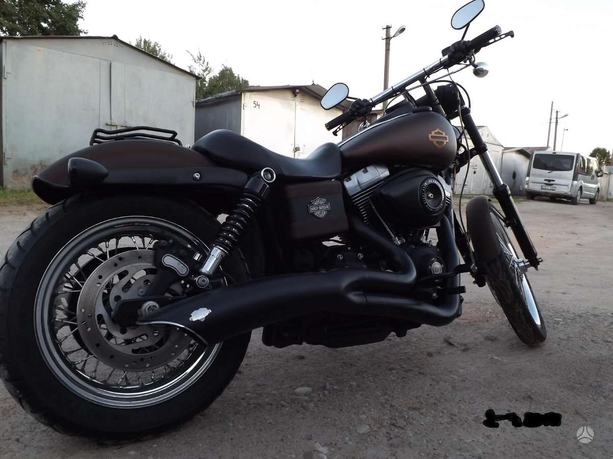 Harley-Davidson FXD, чопперы / круизеры / custom