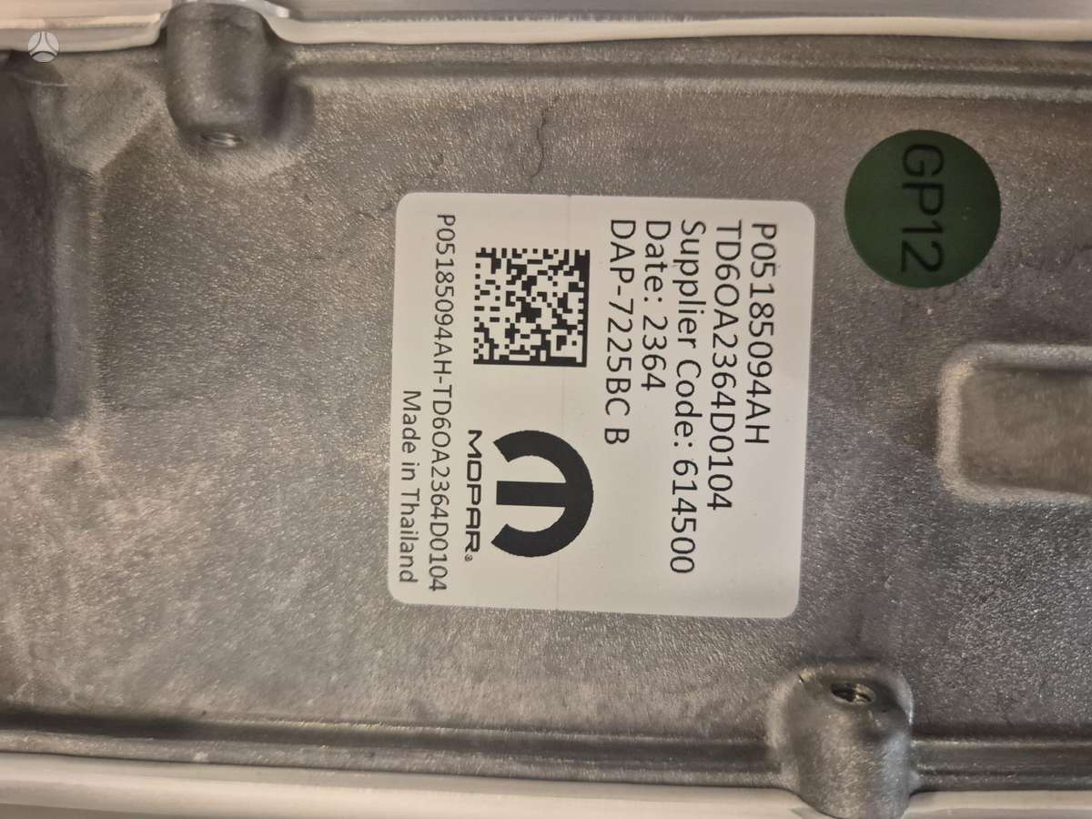 Chrysler Pacifica electrical system parts