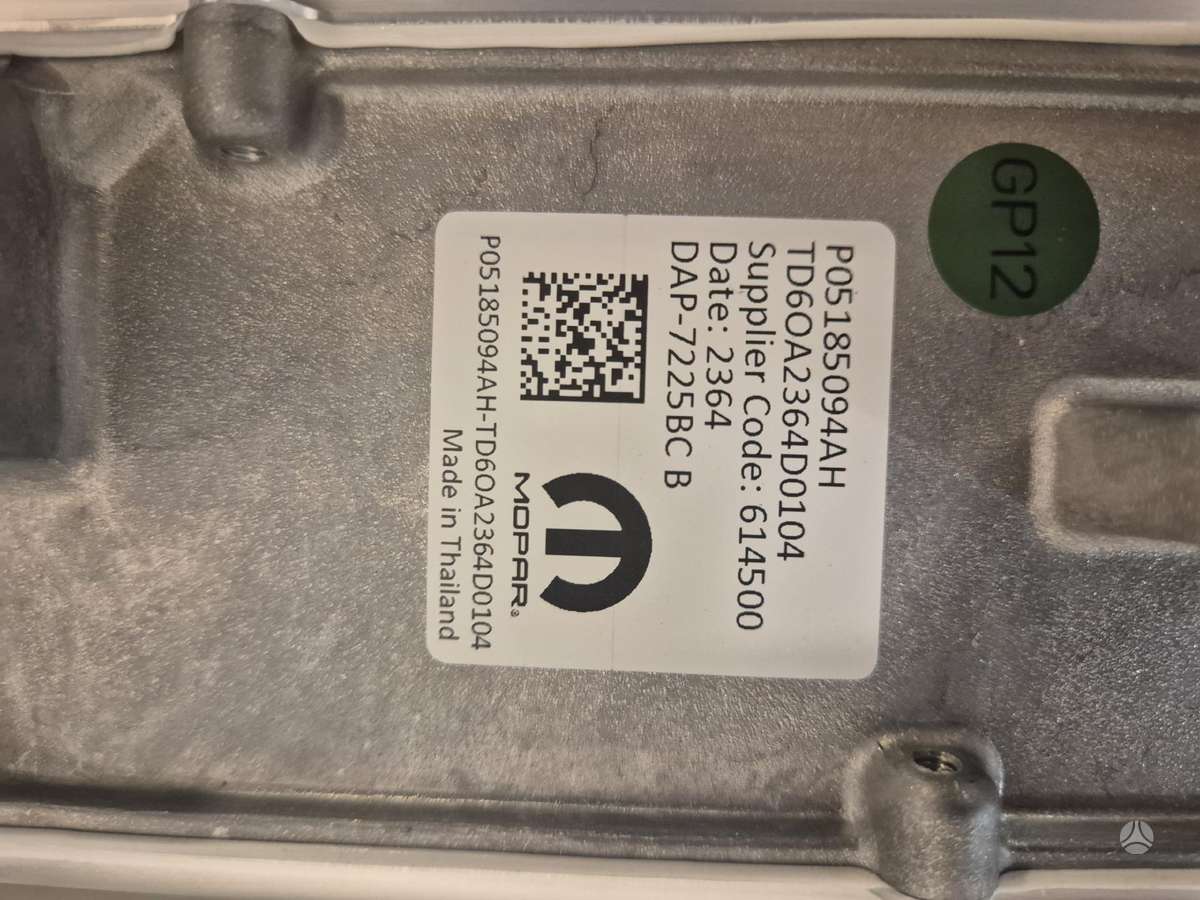 Chrysler Pacifica elektros sistemos dalys