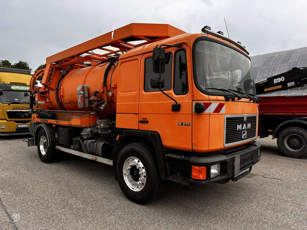 MAN 18-320, sewage disposal trucks