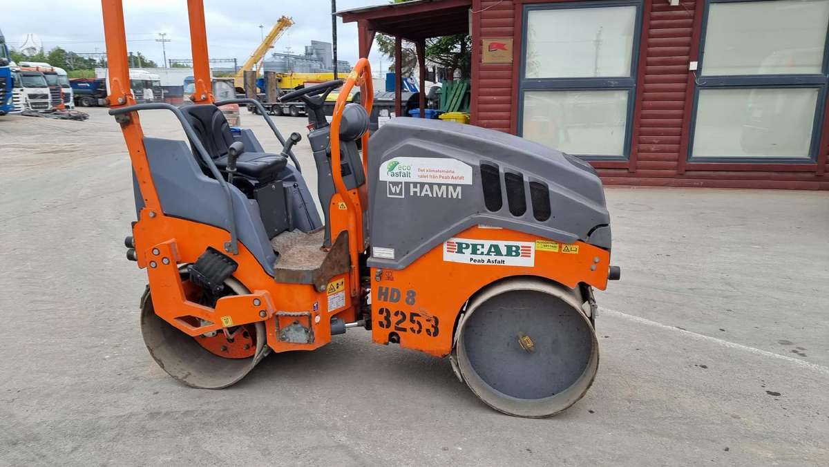 Hamm HD 8 VV, вибромашины