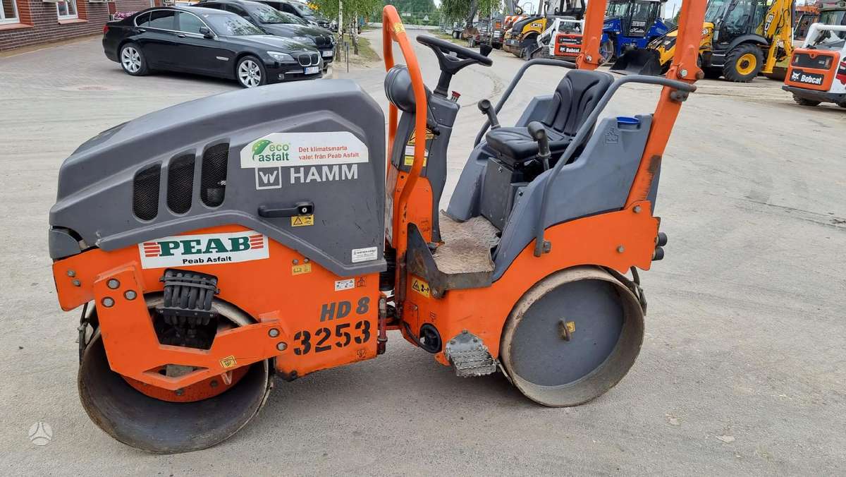 Hamm HD 8 VV, vibrator / compactor