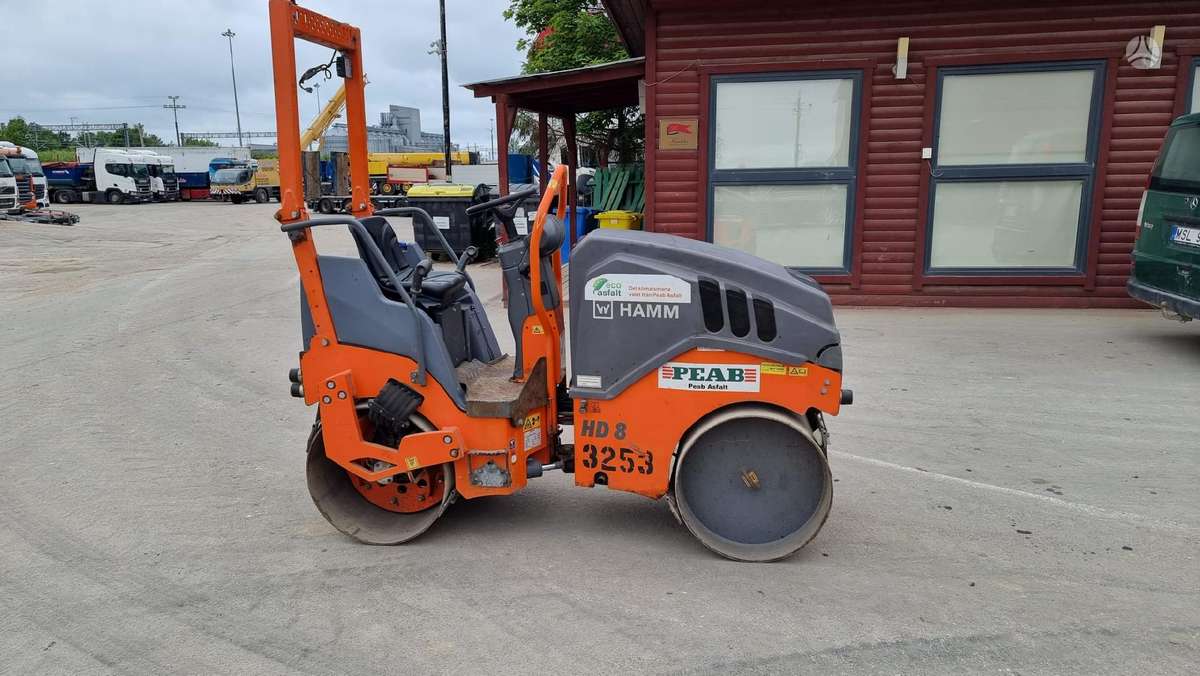 Hamm HD 8 VV, вибромашины