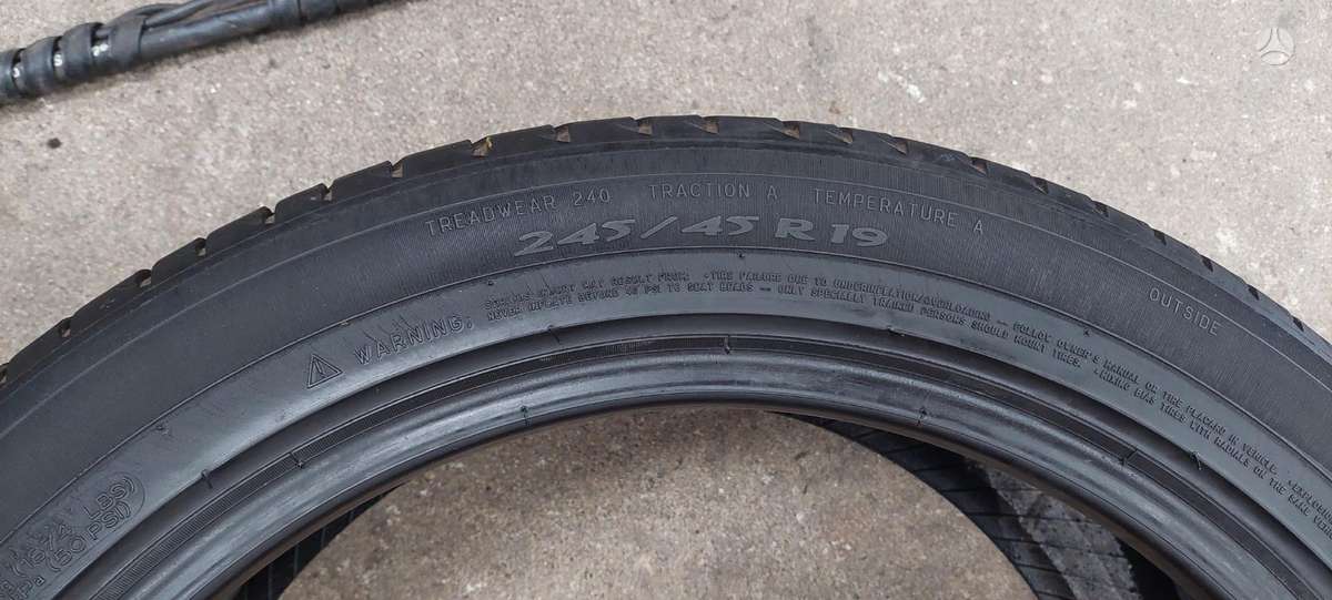 Michelin, summer 245/45 R19